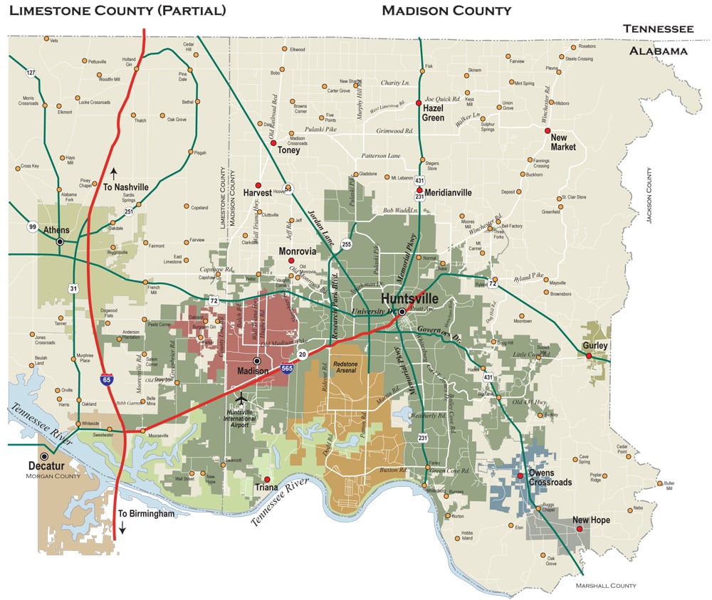 Huntsville Alabama Metro Area