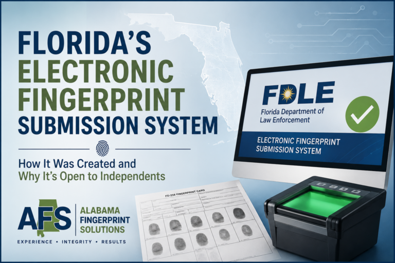 Live Scan Fingerprinting Alabama | FBI, FDLE & ATF Background Checks ...
